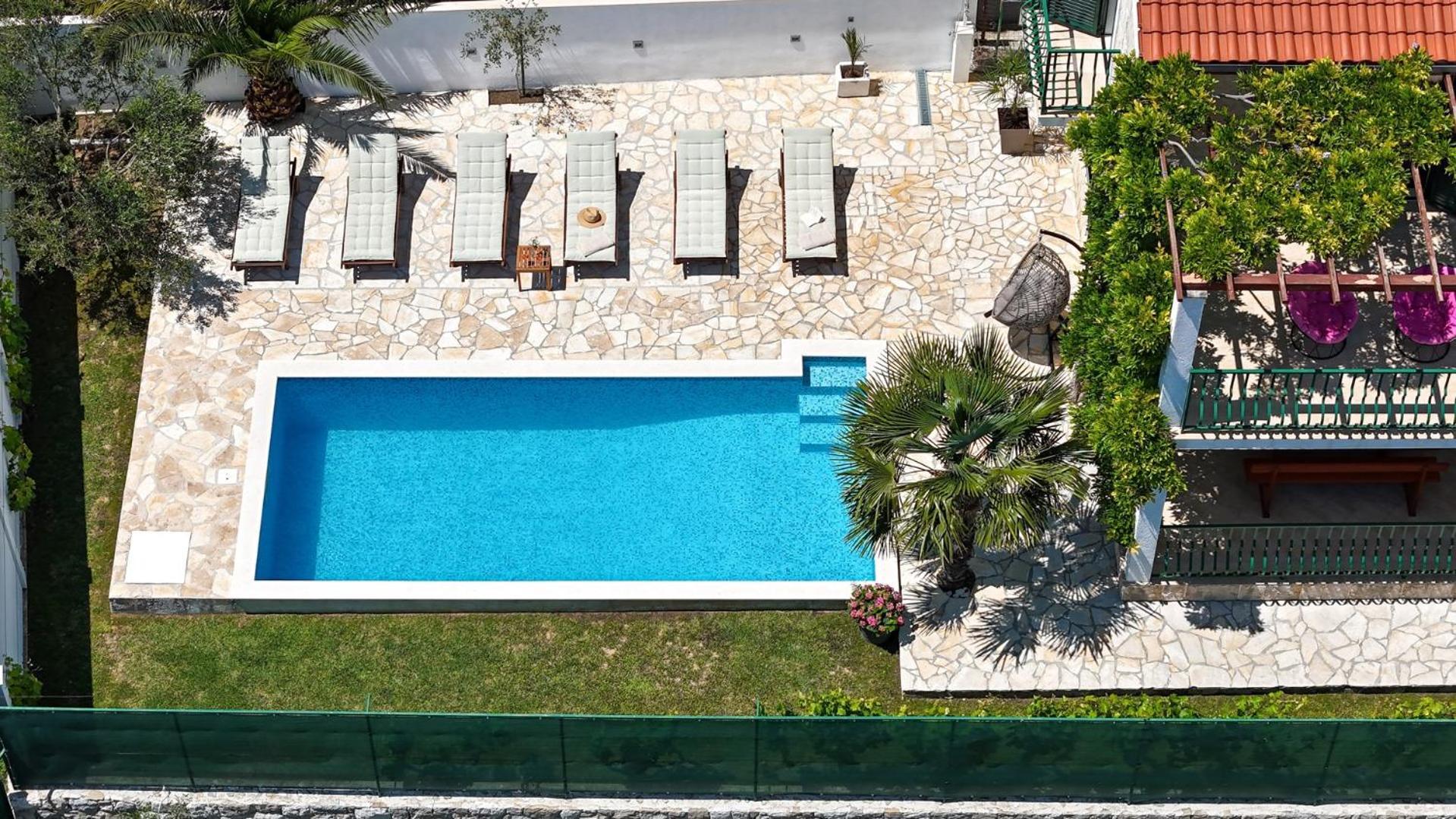 Villa Josip Near Omis , Private Pool Exterior photo