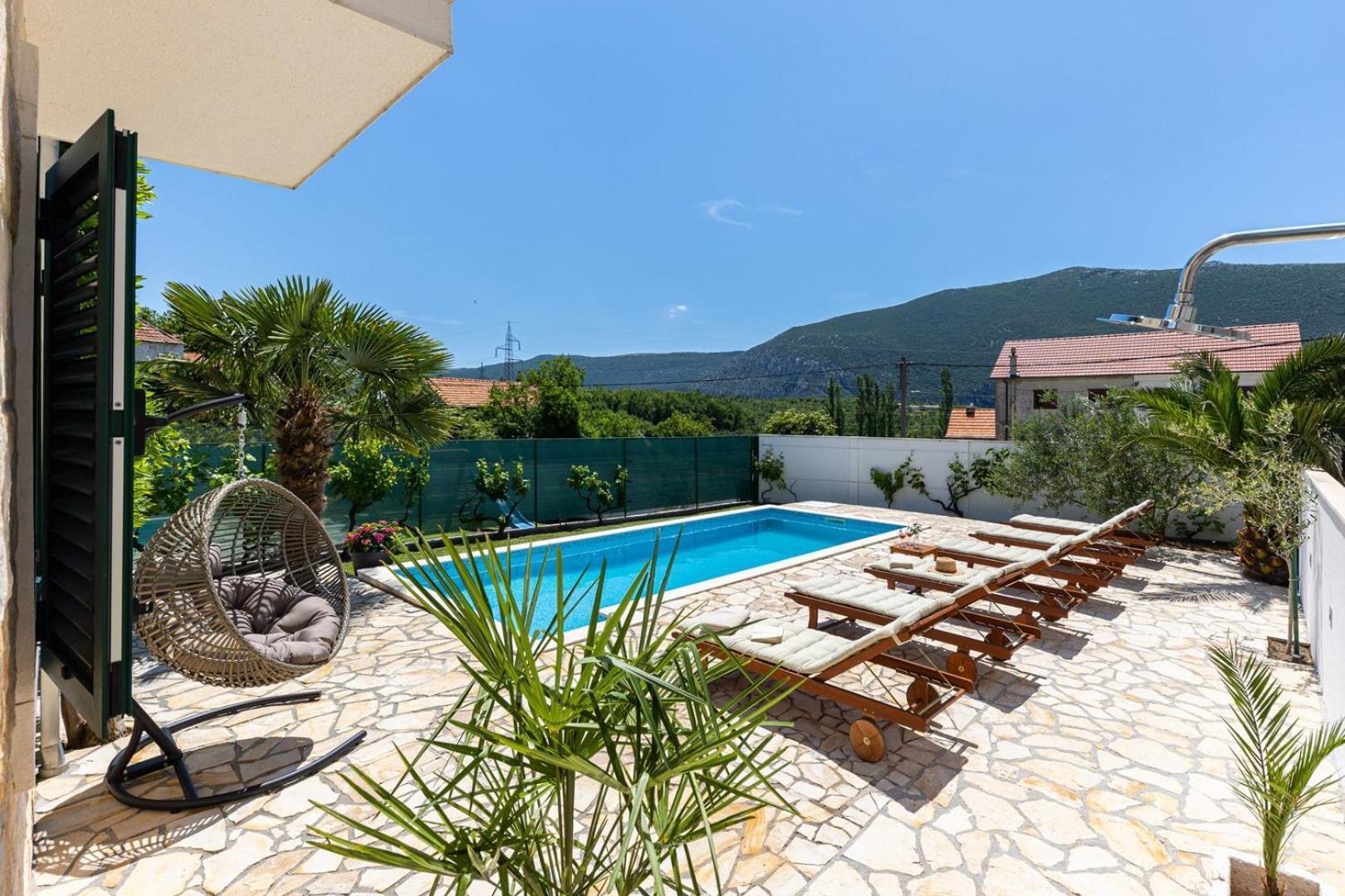Villa Josip Near Omis , Private Pool Exterior photo
